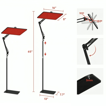 Thrive - Adjustable Red Light Therapy Device - Thrive At Home Co.