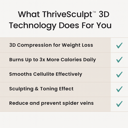 ThriveSculpt™ 3D Anti-Cellulite Leggings